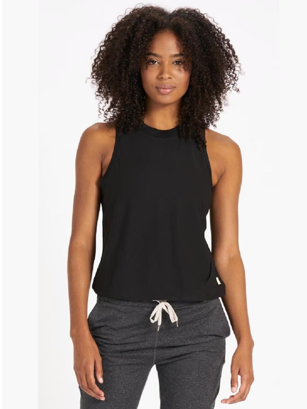 Vuori Energy Crop Tank Black | Women’s Medium | EUC - Picture 2 of 10